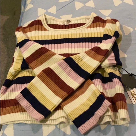NWT Striped Sweater - Picture 4 of 4